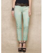 Blue Label Courtland Cropped Skinny Jean - Lyst