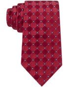 Tommy Hilfiger Red Connected Neat Tie - Lyst