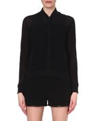 Rag & Bone Alexa Knitted Bomber Jacket - Lyst