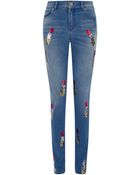 House Of Holland Skinny Lippy Jeans - Lyst