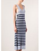 Denis Colomb Striped Dress - Lyst