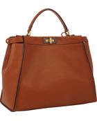 Fendi Large Peekaboo Bag - Lyst