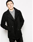 Ben Sherman Peacoat With Insert - Lyst