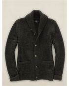 RRL Hand-Knit Shawl Cardigan - Lyst