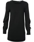 DSquared² Long Sleeve Shift Dress - Lyst