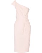 Zac Posen One-Shoulder Crepe Dress - Lyst