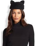 Eugenia Kim Caterina Cat Ear Hat - Lyst