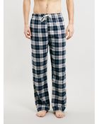 Topman Grey Check Flannel Pyjama Bottoms - Lyst
