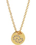 Gorjana Astrology Shimmer Disc Necklace - Lyst