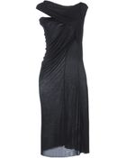 Rick Owens Short Dress - Lyst