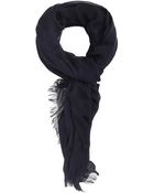 Forever 21 Frayed Woven Scarf - Lyst