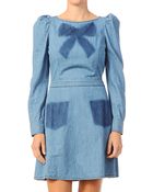 Love Moschino Pencil Dress - Wvd2101T6965 - Lyst