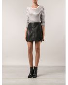Vince Striped Sweater - Lyst