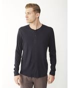 Alternative Apparel Organic Pima Henley Shirt - Lyst