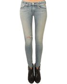 Rag & Bone Skinny Denim Jeans - Lyst