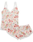 Jessica Simpson Two Piece Pajama Set - Lyst