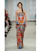 Temperley London Long Quilted Bonita Dress - Lyst