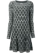 M Missoni Crochet Knit Dress - Lyst