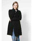 Violeta By Mango Mohair Wool-Blend Coat - Lyst