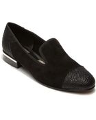 Dolce Vita Amber Kid Suede Crystalized Leather Loafers - Lyst