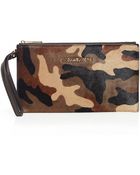 MICHAEL Michael Kors Bedford Zip Clutch Bag - Lyst