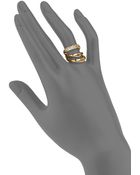 Alexis Bittar Swarovski Crystal Triple Ring - Lyst