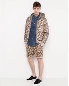 Pull&Bear Jacket With Hood - Lyst
