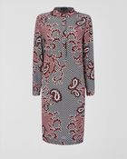 Jaeger Paisley Print Silk Shirt Dress - Lyst