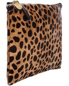 Clare V. Flat Clutch - Lyst