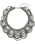 Topshop Beaded Drape Row Choker - Lyst