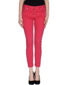 DSquared2 Denim Trousers - Lyst