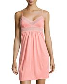 La Perla V-Neck Sleeveless Chemise - Lyst