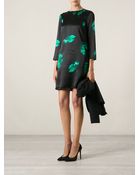 Nina Ricci Floral Shift Dress - Lyst