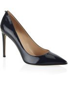 Valentino Patent Rockstud 100 Pointed Court - Lyst