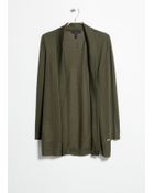 Violeta By Mango Cotton Tencel-Blend Cardigan - Lyst