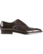 Santoni Laceup Shoe - Lyst