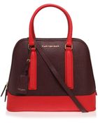Kurt Geiger Saffiano Tall Bowling Bag - Lyst