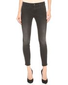 Stella McCartney The Skinny Ankle Grazer Jeans - Black - Lyst