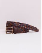 Pull&Bear Imitation Leather Belt - Lyst