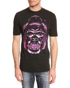 DSquared² Black Gorilla Tshirt - Lyst