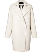 Cedric Charlier Wool Blend Cocoon Coat - Lyst