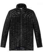 Helmut Lang Petal Leather Puffer Jacket - Lyst