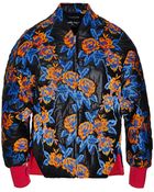 Thakoon Embroidered Puffer Wrapped Duvet Jacket - Lyst