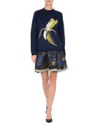 Ostwald Helgason Printed Flared Mini-Skirt - Lyst