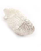 Leivan Kash Swan Ear Cuff - Silver - Lyst