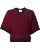 3.1 Phillip Lim Felt Tape Pullover - Lyst