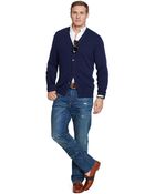 Polo Ralph Lauren Wool V-Neck Cardigan - Lyst