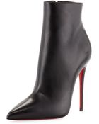 Christian Louboutin So Kate Booty Red Sole Ankle Boot - Lyst