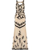 Alice + Olivia Abigail Embellished Stretch-Tulle Gown - Lyst