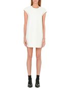 The Row Capped-sleeve Cotton-blend Dress - Lyst